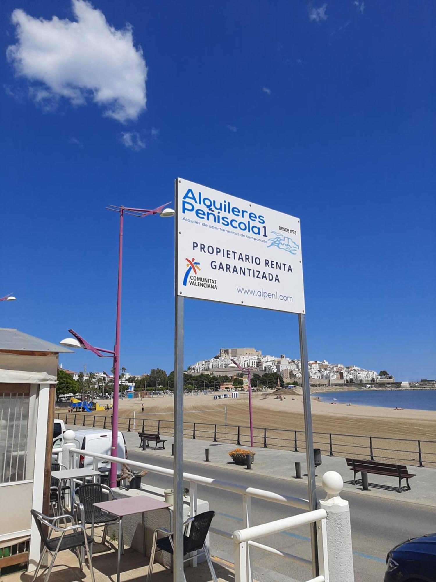 Alpen1 Voramar Apartman Peñíscola Kültér fotó